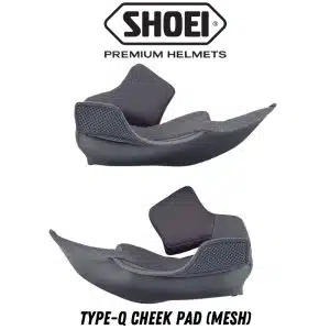 CHEEK PAD (TYPE-Q)-MESH Motorcycle Parts