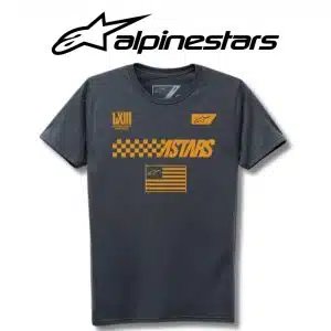Alpinestars t shirt charcoal grey