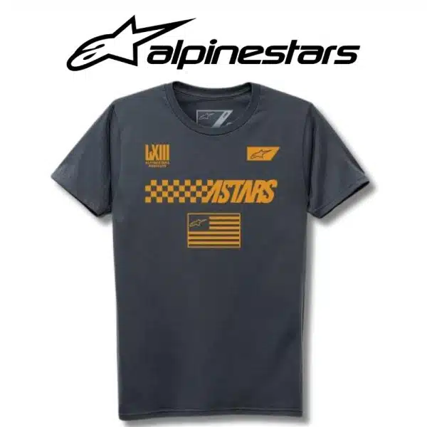 Alpinestars t shirt charcoal grey