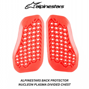 Alpinestars motorcycle back protector nucleon plasma divided chest protector