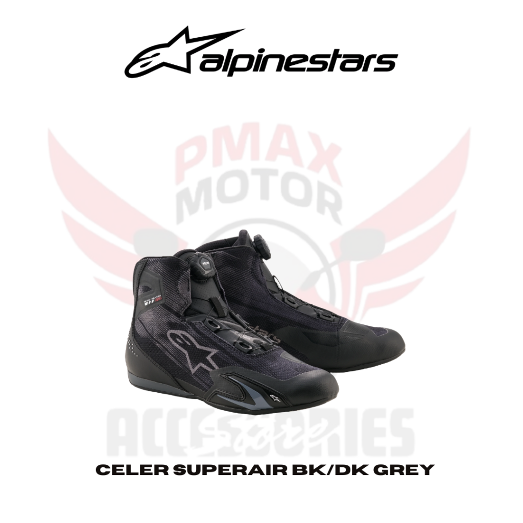 Alpinestars Celer Superair Black Dark Grey Shoes