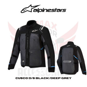 Alpinestars Cusco Drystar Black Deep Grey Jacket