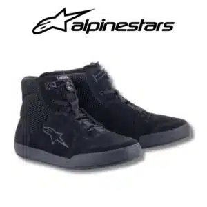 Alpinestars mtr gear chrome air shoes black shoes