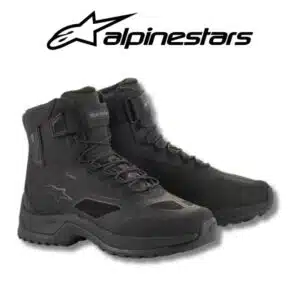 Alpinestars mtr gear cr 6 drystar riding black shoes