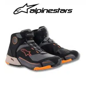 Alpinestars mtr gear cr x drystar riding black light brown orange shoes