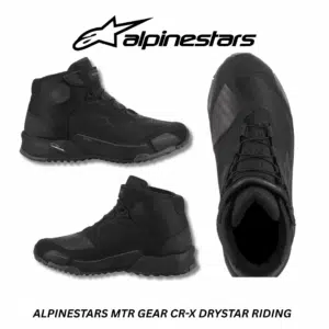 Alpinestars mtr gear cr-x drystar riding shoe