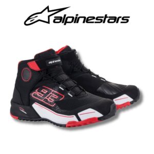 Alpinestars mtr gear cr x mm93 drystar riding black red white shoes