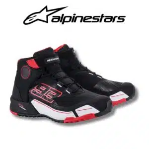 Alpinestars mtr gear cr x mm93 drystar riding black red white shoes