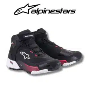 Alpinestars mtr gear cr x women drystar riding black white diva pink shoes