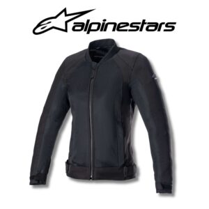 Alpinestars mtr gear eloise v2 women air black jacket motorcycle