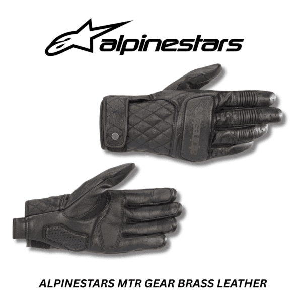 Alpinestars mtr gear glove brass leather glove