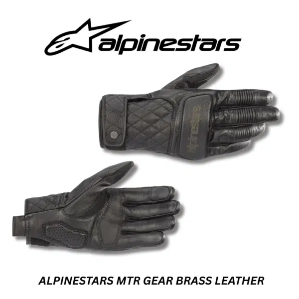 Alpinestars mtr gear glove brass leather glove