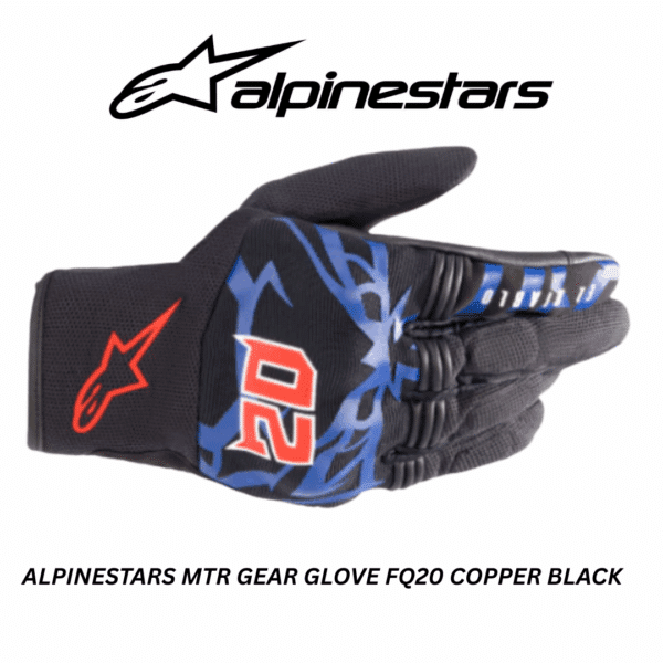 Alpinestars mtr gear gloves fq20 copper black gloves