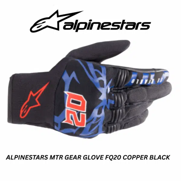 Alpinestars mtr gear gloves fq20 copper black gloves