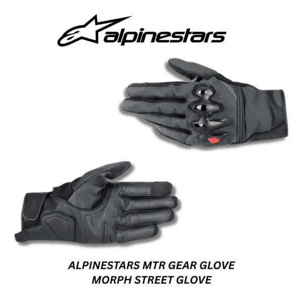 Alpinestars mtr gear glove morph street gloves