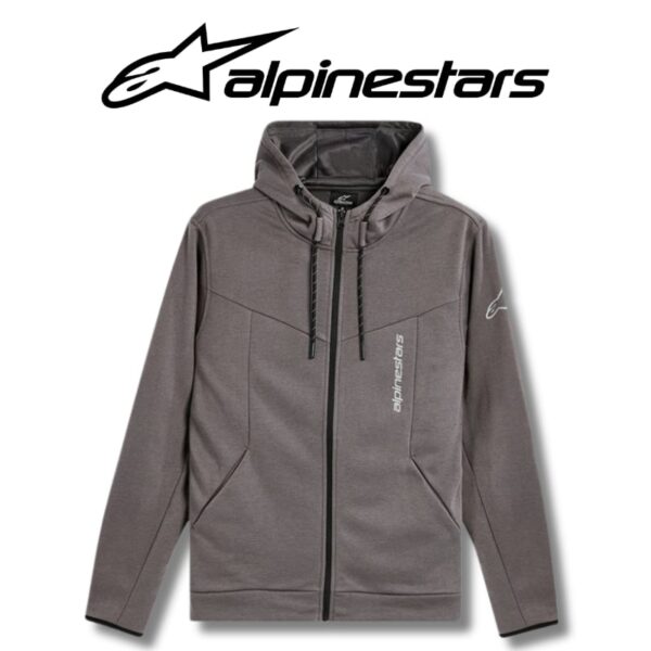 Alpinestars hoodie era colour dark grey hoodie