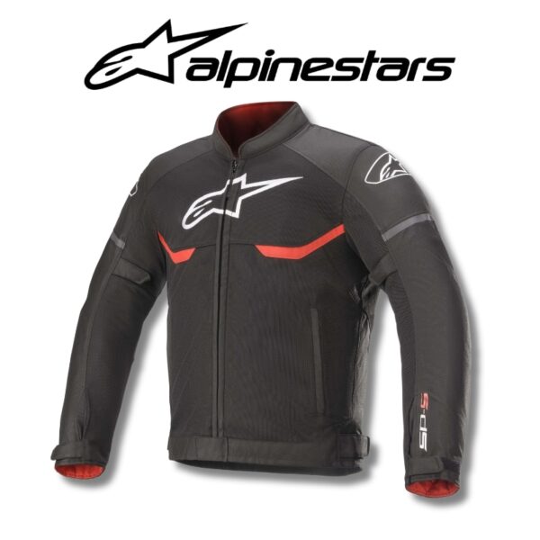 Alpinestars mtr gear jct t sps superair asia black bright red motorcycle jacket