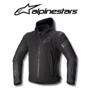 Alpinestars mtr gear jct zaca air black black motorcycle jacket