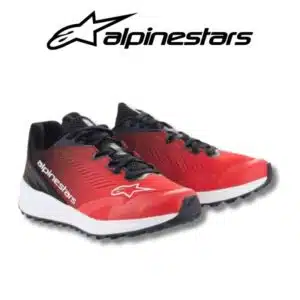 Alpinestars mtr gear meta road v2 red black white shoes