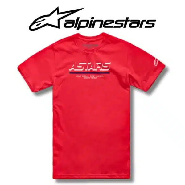 Alpinestars mtr gear shadow tee red-tshirt