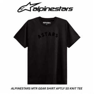 Alpinestars mtr gear shirt aptly ss knit tee shirt