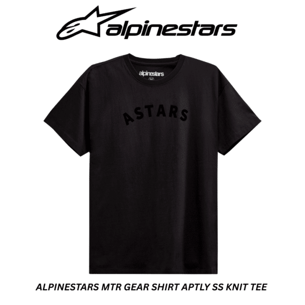 Alpinestars mtr gear shirt aptly ss knit tee shirt