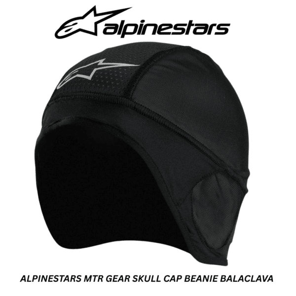 alpinestars mtr gear skull cap beanie balaclava hat for motorcycle
