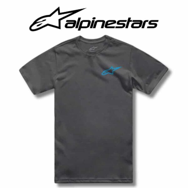 Alpinestars t shirt tee horizon csf color charcoal tshirt