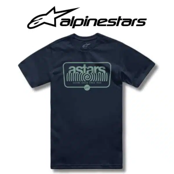 Alpinestars mtr gear tee leveling csf colour navy tshirt