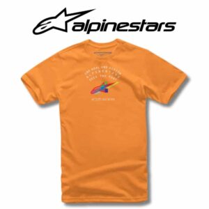 Alpinestars mtr gear temple tee orange tshirt