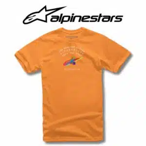 Alpinestars mtr gear temple tee orange tshirt