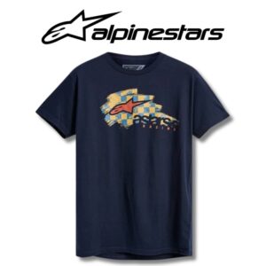 Alpinestars mtr gear torqued tee colour navy tshirt