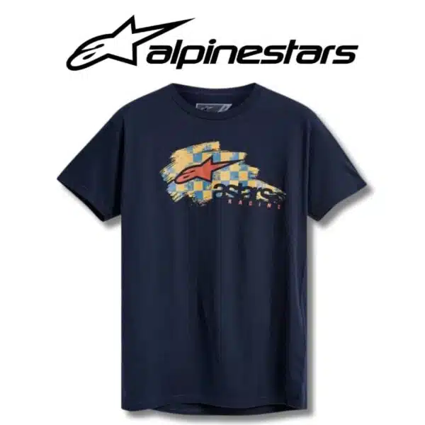 Alpinestars mtr gear torqued tee colour navy tshirt