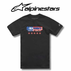 Alpinestars mtr gear usa again tee black tshirt