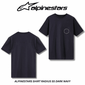 Alpinestars shirt radius ss dark navy tshirt