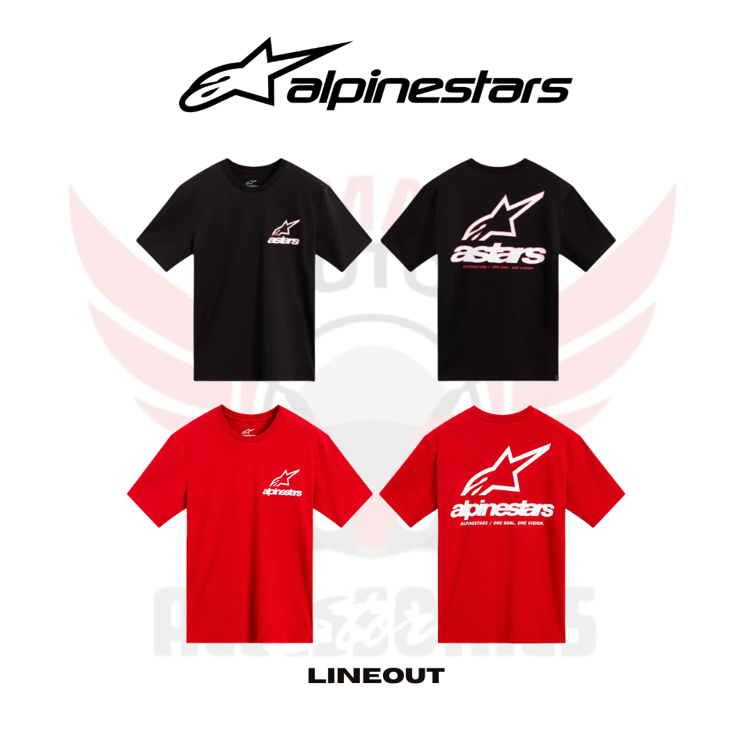 Alpinestars Tee Lineout Ss Csf Tshirt Alpinestars Tee Lineout Ss Csf Tshirt