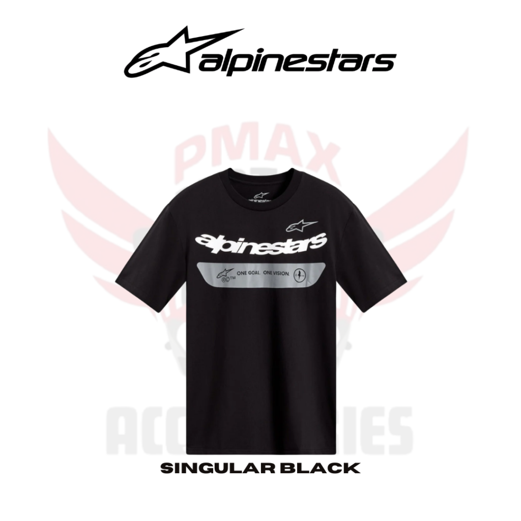 Alpinestars Tee Singular Ss Csf Black Tshirt