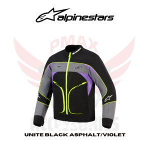 Alpinestars Unite Black Asphalt Violet Jacket