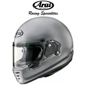 arai concept x platinum grey frost helmet