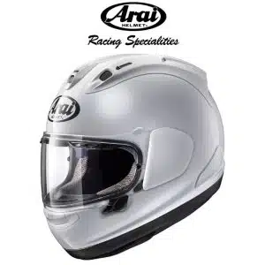 arai rx7x glass white helmet