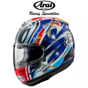arai rx7x nakano red 99 helmet