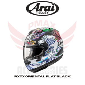 Arai Rx7x Oriental Flat Black Helmet