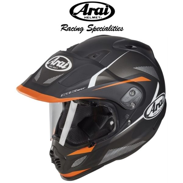 arai tour x4 break orange helmet motorcycle