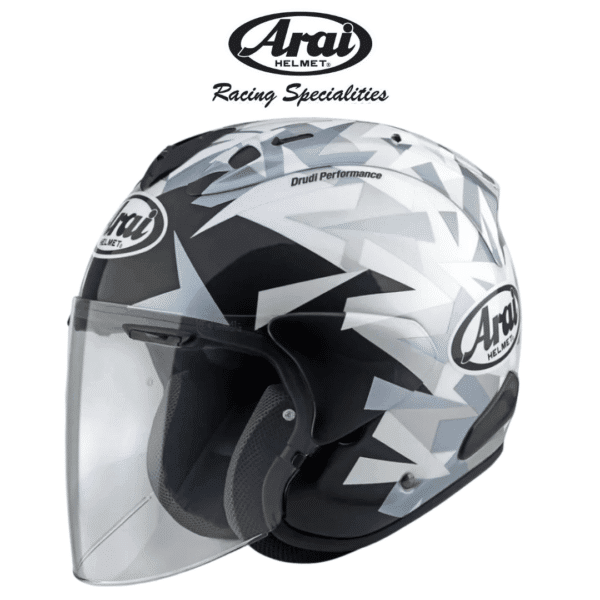 Arai Vz Ram Mimesis White Helmet