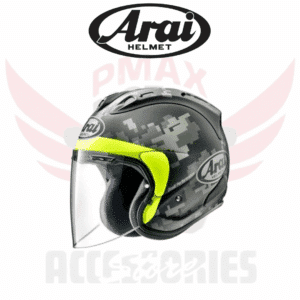 Arai Vz Ram Mimetic Yellow Helmet