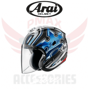 Arai Vz Ram Nakano Shuriken Silver Helmet