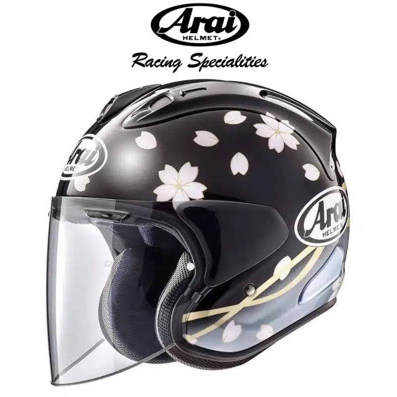 ARAI OPEN FACE VZ-RAM SAMURAI HELMET - Genuine Japanese Car
