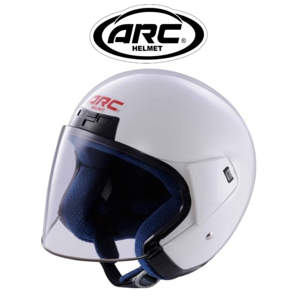 arc discovery white helmet