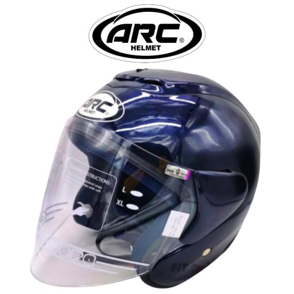 arc ritz malibu blue helmet