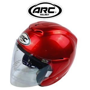 arc ritz maroon helmet